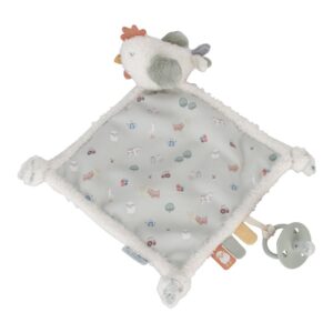 Kuscheltuch Huhn Little Farm | Little Dutch - Personalisierung möglich