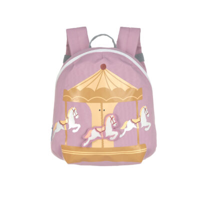 Kindergartenrucksack Tiny - Karussell, Lila