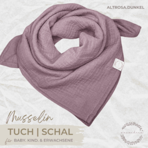 Musselin Tuch | Schal - ALTROSA.dunkel