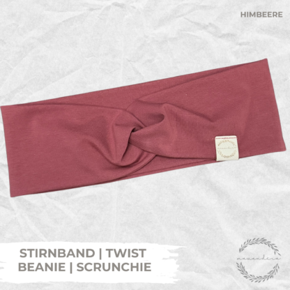 Twist | Stirnband | Beanie | Scrunchie - HIMBEERE