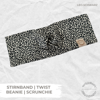 Twist | Stirnband | Beanie | Scrunchie - LEO.SCHWARZ